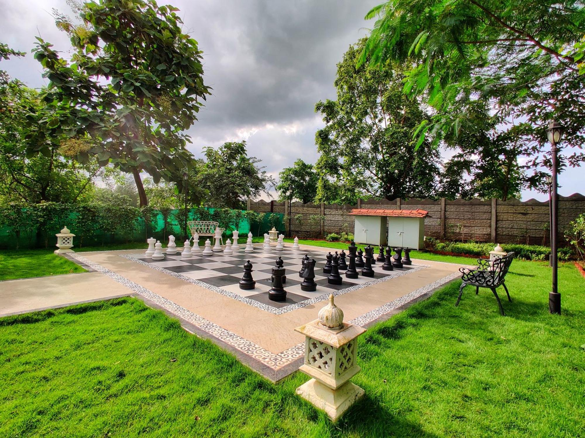 Pushpam Sanskruti Resort Karjat - A Pure Veg Resort Dhamni 외부 사진